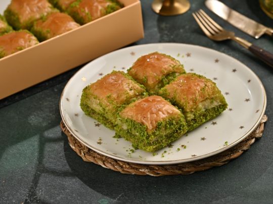 Fıstıklı Kuru Baklava